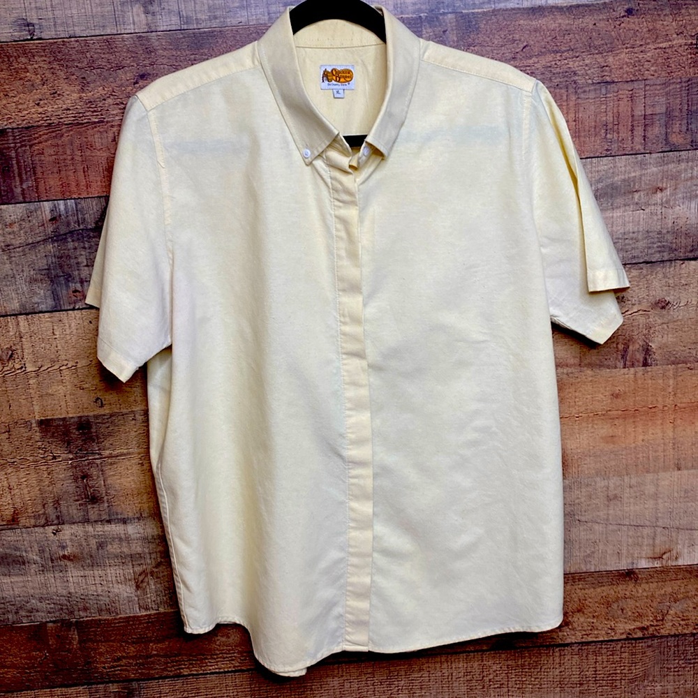 Yellow CB Button Down